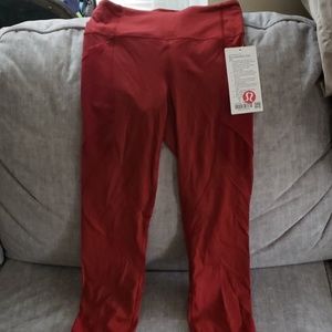 Lululemon run smoothly crop 23"